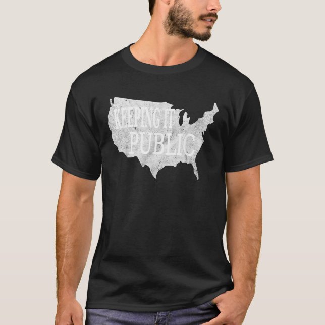 Protect Our Public Land Owners T-Shirt (Front)