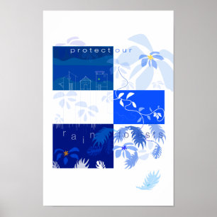 Protect Our Rainforests! Poster