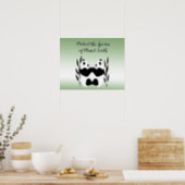 Protect Our Species Panda Earth Day Poster (Kitchen)
