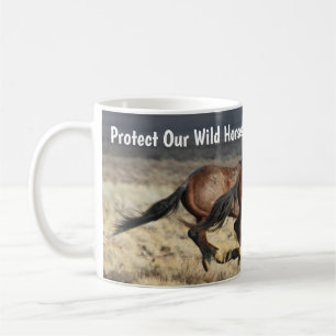Protect Our Wild Horses WHE Mug