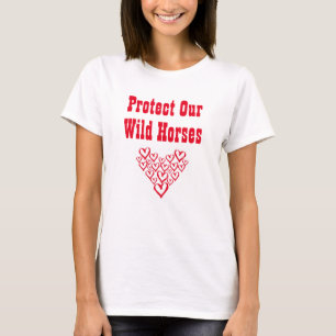 Protect Our Wild Horses WHE T-Shirt