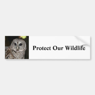 Protect Our Wildlife - Bumper Sticker