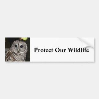 Protect Our Wildlife - Bumper Sticker