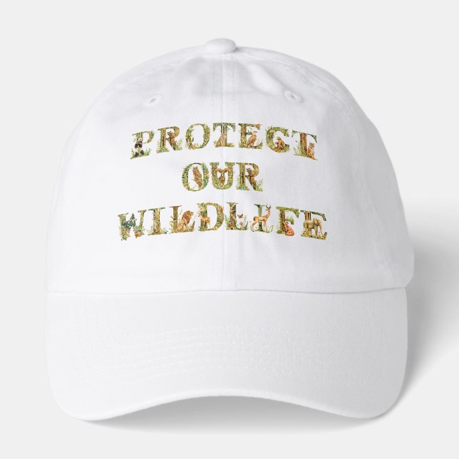 Protect Our Wildlife Hat (Front)