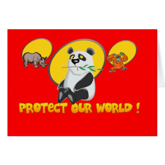 Protect Our World Cards (Front Horizontal)