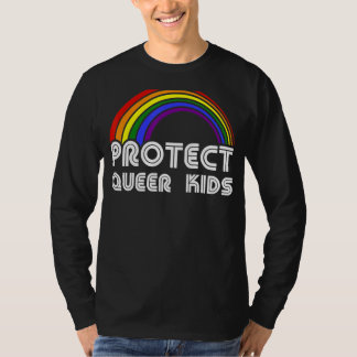Protect Queer Kids Lgbt Awareness Gay Lesbian Prid T-Shirt