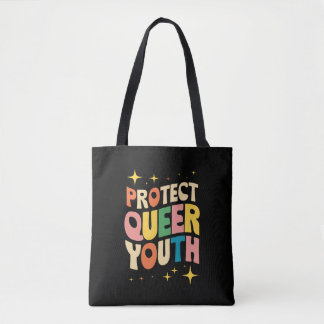 Protect Queer Youth Protect Trans Kids LGBTQ Tote Bag