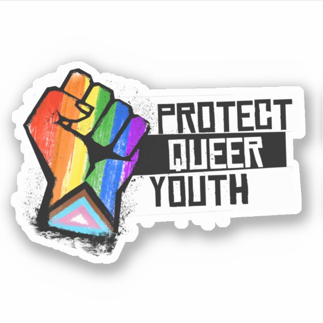 Protect Queer Youth Sticker (Front)