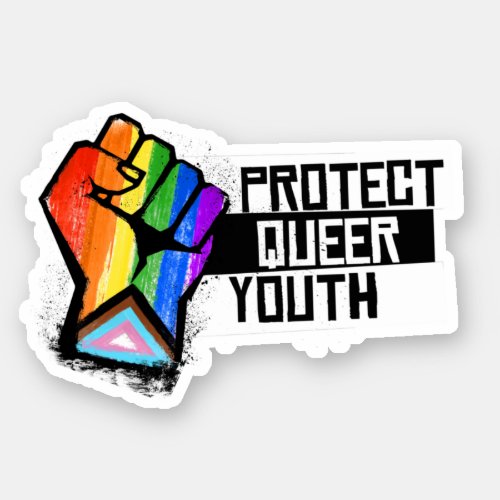 Protect Queer Youth Sticker
