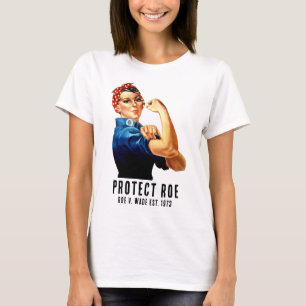 Protect Roe v Wade Rosie the riveter retro custom T-Shirt