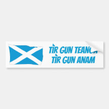 Protect Scots Gaelic Bumper Sticker