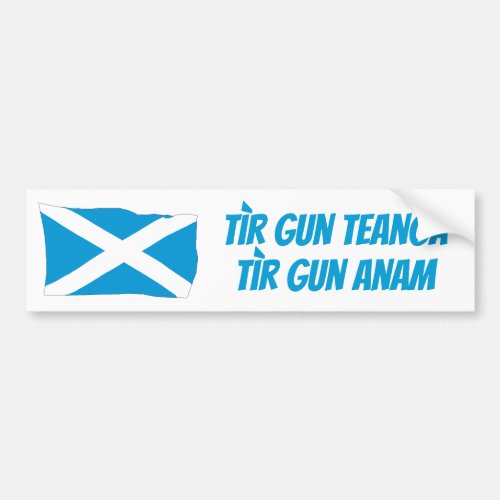 Protect Scots Gaelic Bumper Sticker