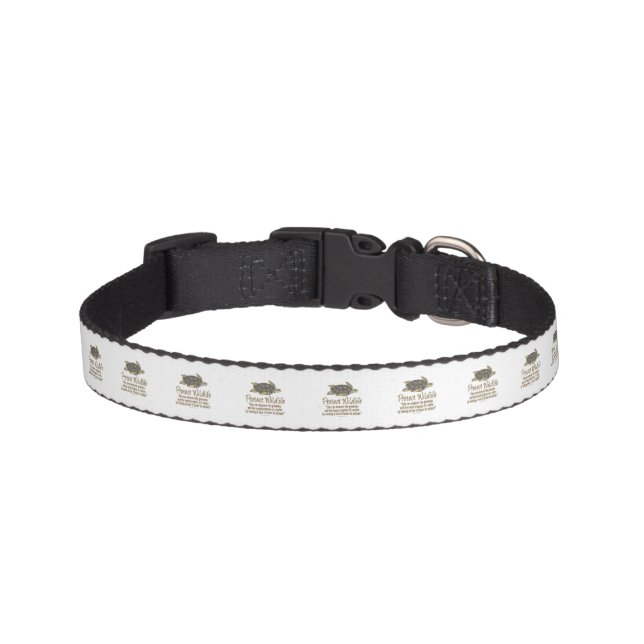 Protect Sea Turtles Pet Collar (Front)