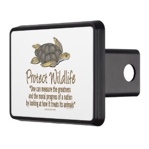 Protect Sea Turtles Trailer Hitch Cover