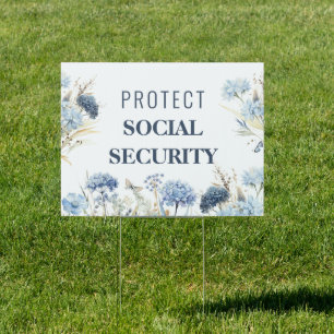 Protect Social Security Anti Trump Trumpism Sign