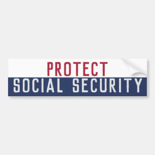 Protect Social Security Bumper Sticker
