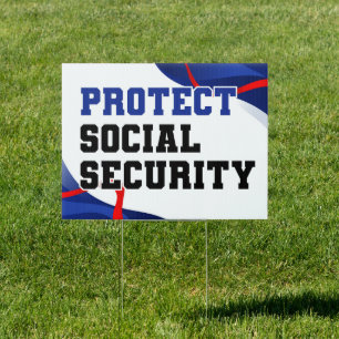 Protect Social Security Yard Sign