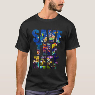 Protect The Coral Save The Reef Save The Ocean Env T-Shirt