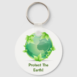 Protect The Earth Keychain