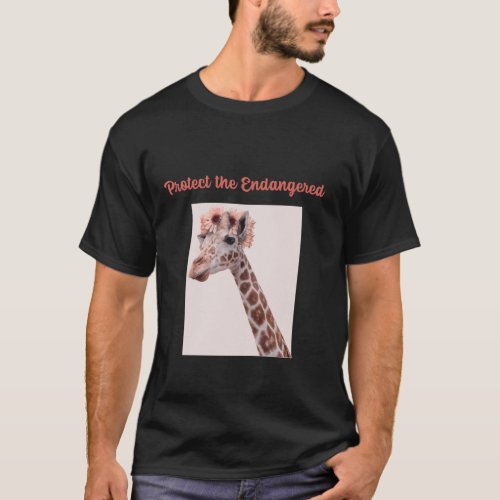 protect the endangered T_Shirt