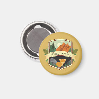 Protect the Parks Pika Magnet