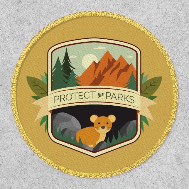 Protect the Parks Pika Patch (Front)