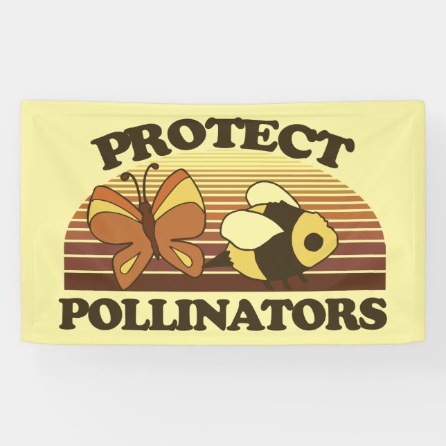Protect the Pollinators Banner (Horizontal)