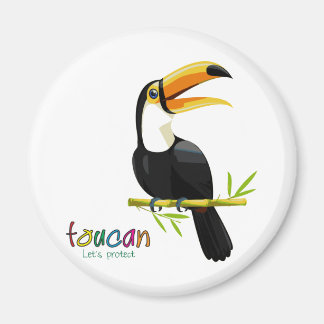 Protect the Toucan Magnet