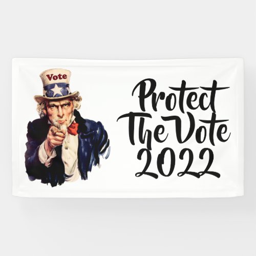 Protect The Vote 2022 Banner