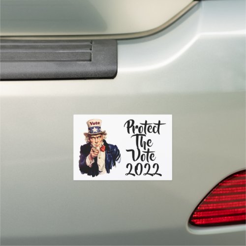 Protect The Vote 2022 Car Magnet