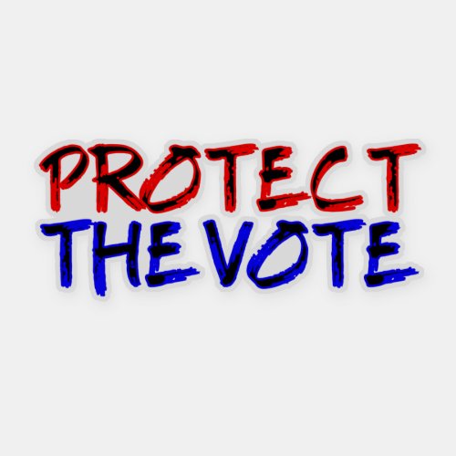 Protect the Vote Sticker