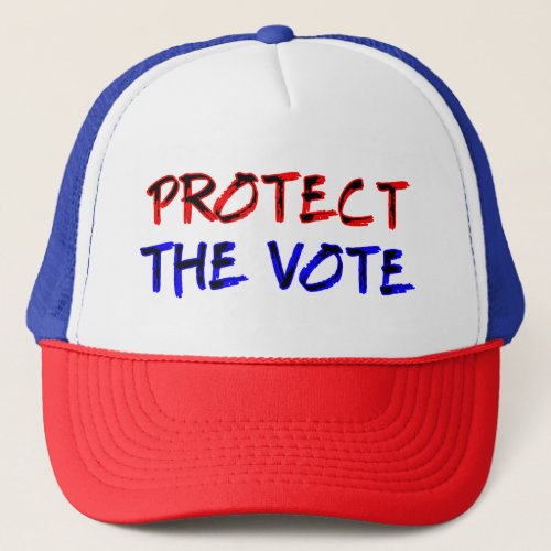 Protect the Vote Trucker Hat