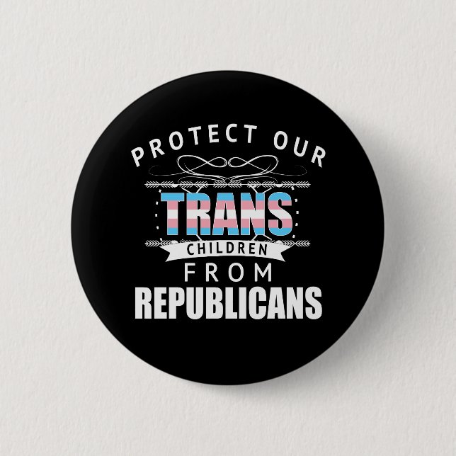 Protect Trans Children Button (Front)