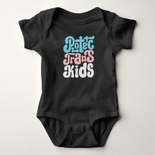 Protect Trans Kids Baby Bodysuit