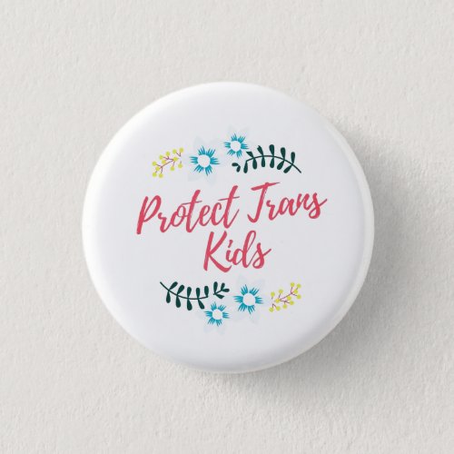 Protect Trans Kids Button