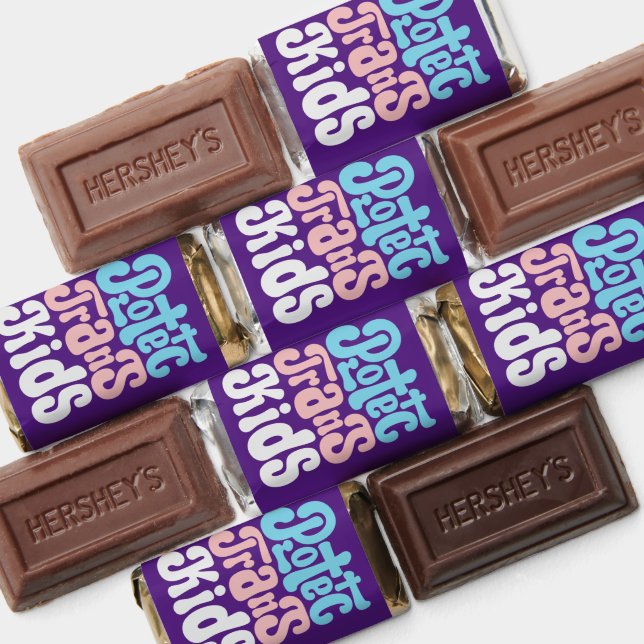 Protect Trans Kids Chocolates Hershey's Miniatures (Assorted)