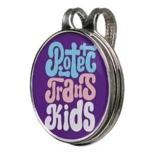 Protect Trans Kids Golf Clip