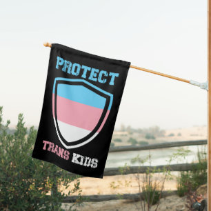 Protect Trans Kids House Flag