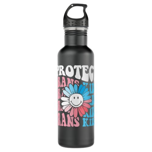 Protect Trans Kids LGBT Support Transgender LGBT  Stainless Steel Water Bottle