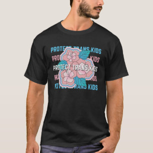 Protect Trans Kids LGBTQ Ally Trans Live Matter P T-Shirt