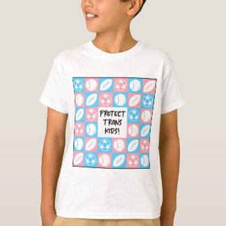 Protect Trans Kids Sports Student Athletes T-Shirt