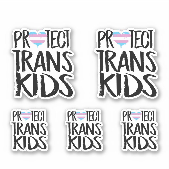PROTECT TRANS KIDS STICKER (Front)
