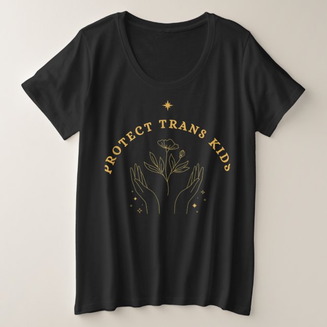 Protect Trans Kids T-Shirt (Design Front)