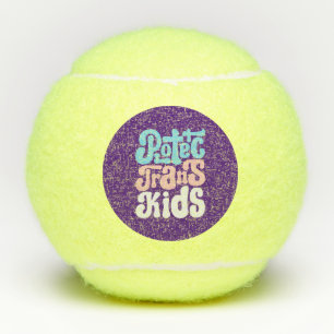 Protect Trans Kids Tennis Balls