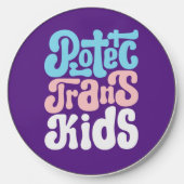 Protect Trans Kids Wireless Charger (Front)