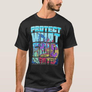 Protect What God Created Faith Coral Reefs Oceans T-Shirt