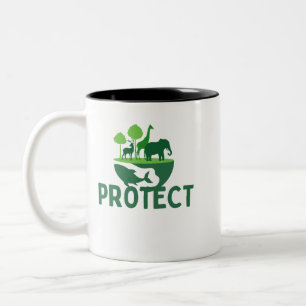 Protect Wildlife Coffee Mug – Save Nature & Animal