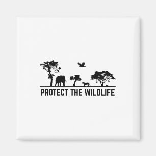 Protect Wildlife Safari Animal Conservancy Nature Magnet