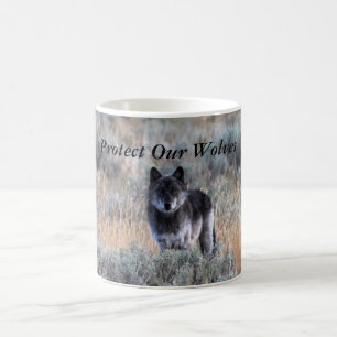 Protect Wolves Coffee Mug
