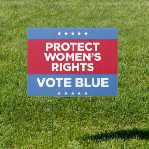 Protect Women's Rights Sign